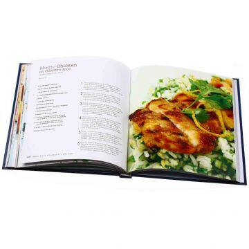 Full Color Hardcover Book Custom Cookbook Printing photo-2