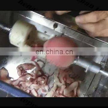 China half automatic popular fruit skin peeling machine for peach