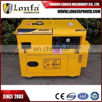 7kw/7kva Silent Type Standby Power Gasoline/Petrol Generator