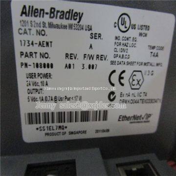 New In Stock A-B 1734-AENT PLC DCS MODULE