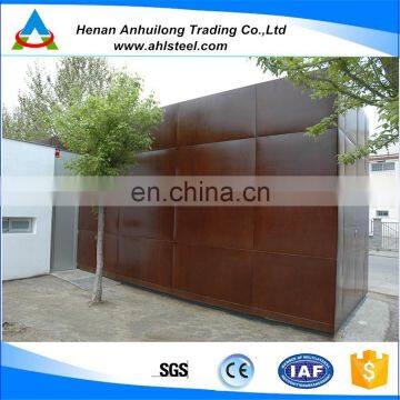 Free Sample Corten A A588 Steel Sheet Exporting For Facade Cladding