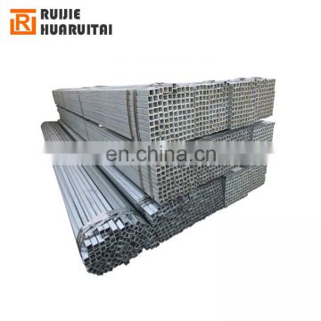 25*50 pre galvanized tube, structure rectangular steel pipe