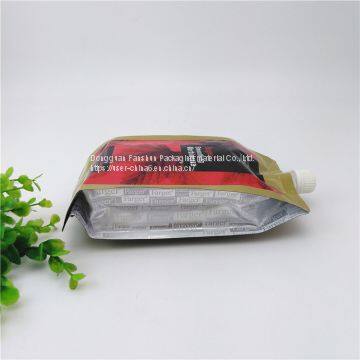 Perm and Hair Care Film Suction Pocket From China/Bath Lotion Plastic Bag With Suction Nozzle photo-4