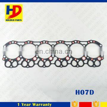 Excavator Engine For Hino H07D H07C H07CT Cylinder Head Gasket