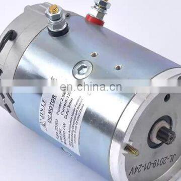 24V 2KW 2700rpm chinese factory high rpm dc motor O.D 114mm ZD203