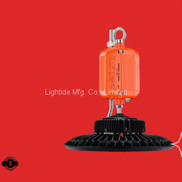 Lightide 240 Watts Emergency UFO High Bay Battery Operated Pendant Light, IP65 Rated, 5 Yrs Warranty photo-2