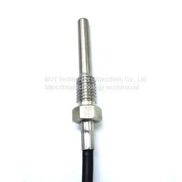 PT1000 Pt100 Temperature Transmitter Probe Class A RTD Temperature Sensor Stainless Steel 2 Wire Waterproof M6 M8 Thread photo-3