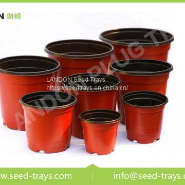 Colored Plastic Flower Pots