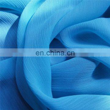 New Design Wholesales Polyester Crepe Chiffon Fabric For Dress