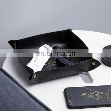 RAWHOUSE Original Design Faux Fur PU Leather Storage Box photo-3