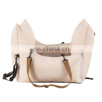 Luxury Dog Car Seat Pet Booster Seat Waterproof Travel Dog Bed Safety Pet Carrier With Handle photo-7