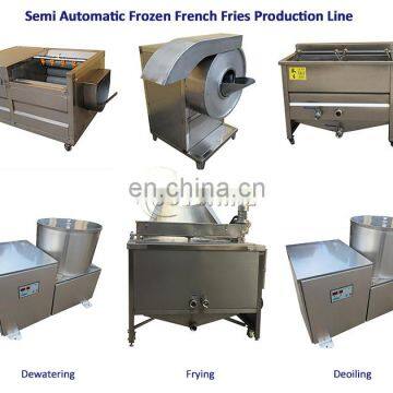 Semi Automatic 50kg Small Size Home Use French Fries Making Line photo-7