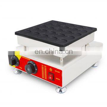 25 holes small pancake maker mini pancake machine  poffertjes grill machine