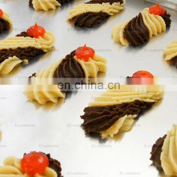 Three Colors Automatic Cookies Machine Cookies Production Line