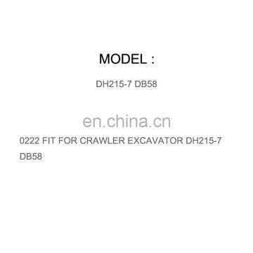 DIESEL ENGINE PARTS BALL STEEL 06.31641-0222 FIT FOR CRAWLER EXCAVATOR DH215-7 DB58