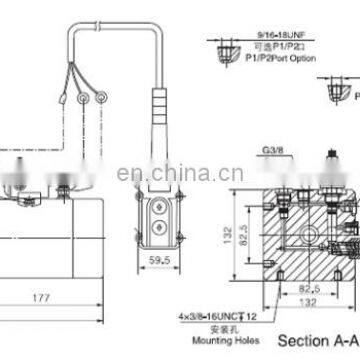 Tipper Trailer 24V Hydraulic Power Pack Units photo-2