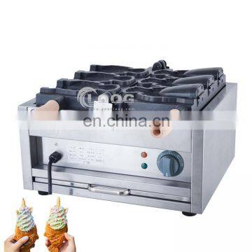 Manufacturer fish shape with open mouth taiyaki maker electric ice cream cone taiyaki