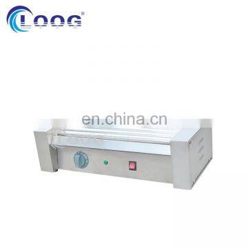 Chinese Hotdog Roller Stainless Steel Commercial 5 Sticks Hot Dog Sausage Grill Machine photo-6