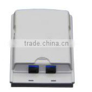 2 core indoor terminal box white