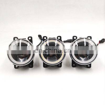 2 Functions For Subaru Legacy GT 2013 - 2016 Auto LED DRL Daytime Running Light Car Angel Eyes Fog Lamp Foglight