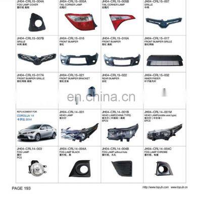 CARVAL/JH/AUTOTOP AUTO PARTS FOR TOYOTA COLOLLA 2014