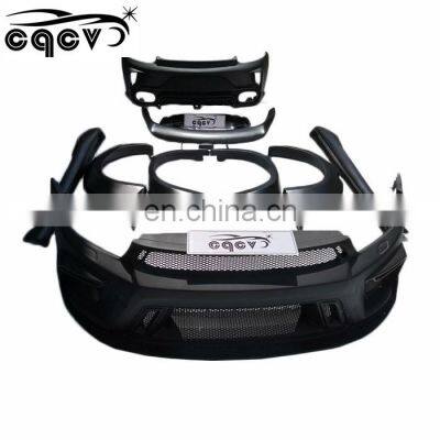 Best fitment wide auto tuning part bumper for Scirocco with hood fender flare