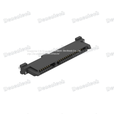 Denentech SATA 7+15P H9.10 Straight SMT type Female connector