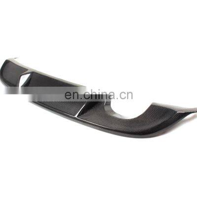 Carbon Fiber MK6 Rear Bumper Diffuser Dual Pipes For VW Golf 6 VI GTI Look photo-4
