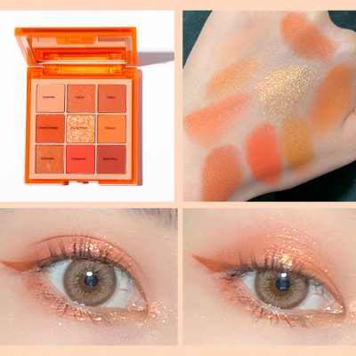 Shiman nine color eye shadow