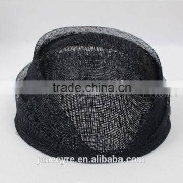 High Quality Sinamay Base Fascinator Chuch Top Hat Base For Women photo-3