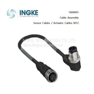 INGKE,1668603, Sensor Cables / Actuator Cables M12, Cable Assembly