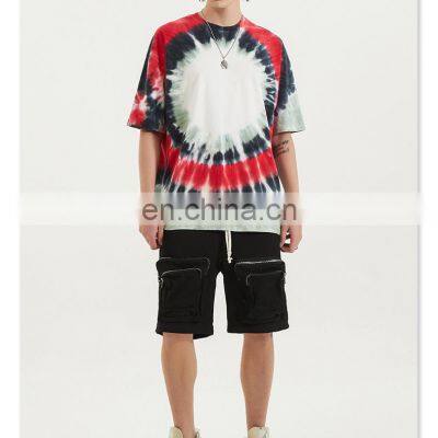 2021 Fashion New Arrival Thick Hoodies Plain Best Colorful Printed 100% Cotton Men Oversized T-shirt photo-2