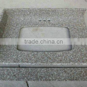 Newest 2016 hot products economic baltic brown granite vanity tops