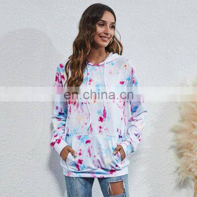 Europe 2021 European and American Fall Hot Styles Trendy Fashion Casual Hooded Fashion Women's Sweater photo-3