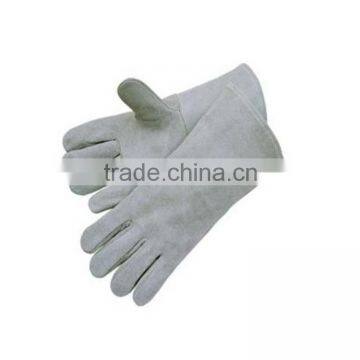 BC grade cow split leather Welding Gloves with good quality cheap price