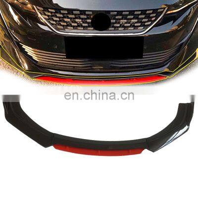 Honghang German car universal front lip for vw passat jetta tiguan polo cc touareg golf gti mk6 06 07 08 09 r line