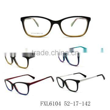 Full Frame Metal Temples Acetate and China wholesale high standard and high quality eyeglasses