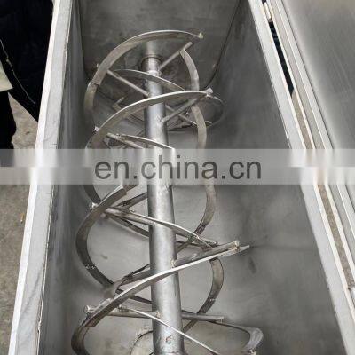 ss 304 Screw Mixer Type Detergent Powder Making Machine Dry Powder Mixing Machine photo-2