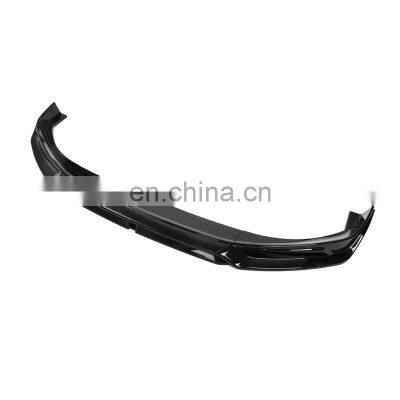 Car Front Bumper Lip Lower Splitter Trim Protection Car Air Dams Automotive Body Kit Painted Black Front Lip For Mustang Mach E photo-3