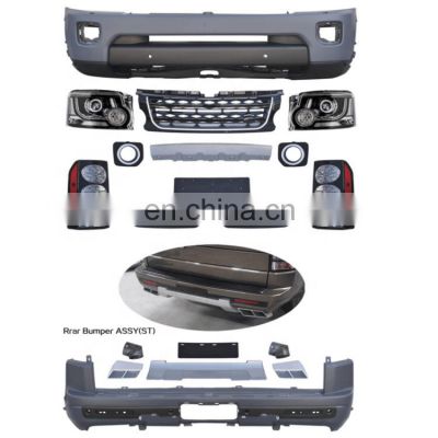 FACELIFT BODY KITS UPGRADE BODY KIT FRONT BUMPER ASSY CAR LM BODY KIT FOR 2010-2013 DISCOVERY 4 UPGRADE TO 2014