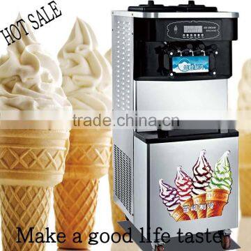 2016 New hot sale stainless steel commercial CE approved ice cream making machine/ Soft Serve Ice Cream Machine For Sale