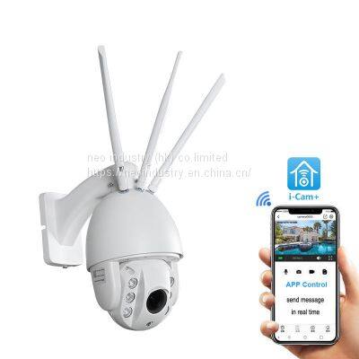 Remote Wireless Control 80w Solar Flood Light With Wifi CCTV Camera photo-3