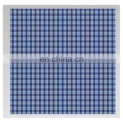 2022 hot sale check 100% Cotton high density yarn dyed fabric for shirt