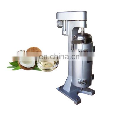 GF  Fresh Coconut Oil Ss Tubular Centrifuge Machine Centrifugal Milk Separator