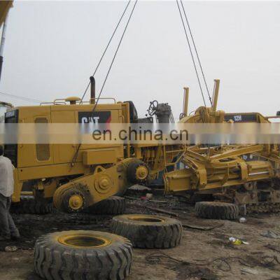 USA Original CAT 12H Motor Grader Loading, Caterpillar 12H Load to Nigeria95% New Cat 12H Grader Loading Price Cat Machinery Rcm photo-4