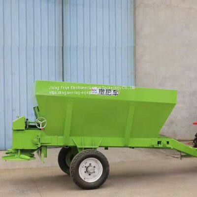 Manure spreader tractor manure thrower fertilizer applicator Trailer dry and wet greenhouse orchard farm manure spreader