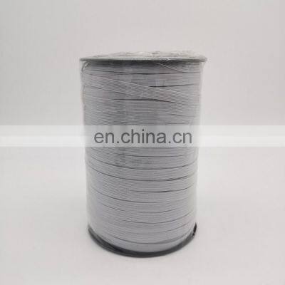 Elastic Band Webbing Factory Wholesale 3/5/6/8/10/12mm White and Black 100 Pieces Embroidered Support Polybag Packing DYED photo-4