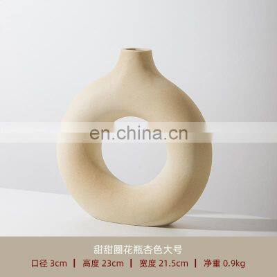 Homeware White Flower Vase Wedding Centerpieces Wholesale Canada Porcelain Simple Desktop F Modern Vases Ceramic
