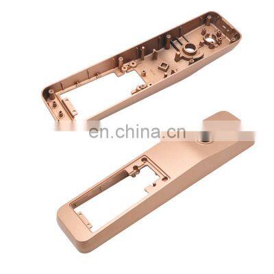 Mall Intelligent Lock Shell Processing Aluminum Alloy Hardware Accessories Die Casting Fingerprint Lock Shell