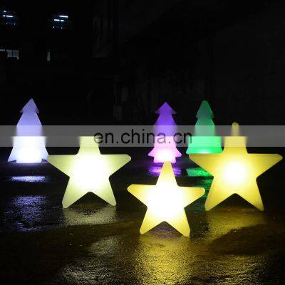 led shooting star Christmas lights /fashion Christmas decoration star lamp waterproof color changing led tree home decor lights